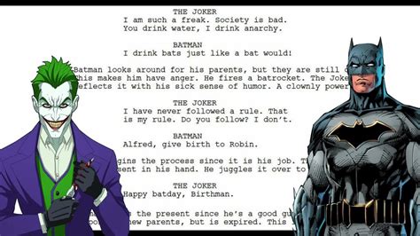 i forced a bot to watch fake|Batman Script Written by AI Goes Viral Again Amidst DC .